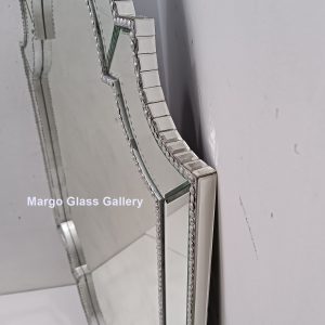 MG 004792 Modern Mirror Uk. 140 cm x 100 cm List Silver – Premium decorative mirror mirror premium quality glass with ornate frame handcrafted in Indonesia