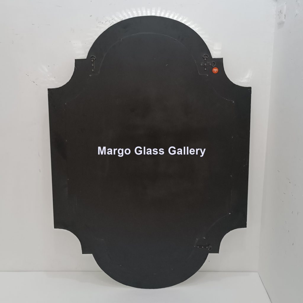 MG 004792 Modern Mirror Uk. 140 cm x 100 cm List Silver – Elegant decorative mirror mirror premium quality glass with ornate frame handcrafted in Indonesia