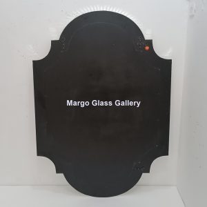 MG 004792 Modern Mirror Uk. 140 cm x 100 cm List Silver – Elegant decorative mirror mirror premium quality glass with ornate frame handcrafted in Indonesia