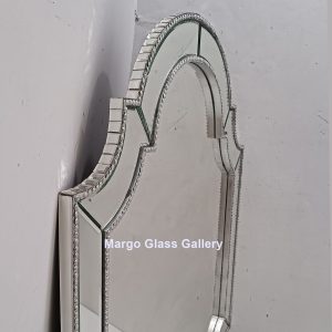 MG 004792 Modern Mirror Uk. 140 cm x 100 cm List Silver – Handcrafted decorative mirror mirror premium quality glass with ornate frame handcrafted in Indonesia