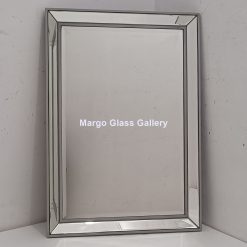 MG 004795 Wall Mirror Baki 100 cm x 70 cm Finishing silver