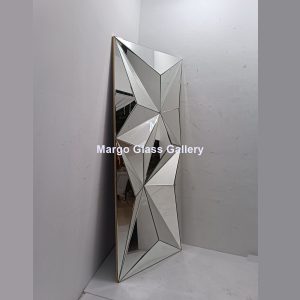 Modern Mirror 3D Frame Gold  MG 004796 - Image 3