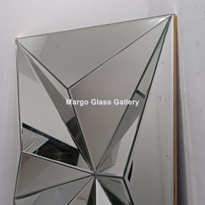 Modern Mirror 3D Frame Gold  MG 004796 - Image 4