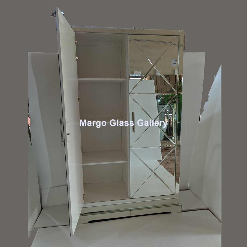 MG 006302 Lemari 2 Pintu Semua Rak WDH 120 x 50 x 200 cm – Handcrafted handcrafted mirror premium quality glass with ornate frame handcrafted in Indonesia