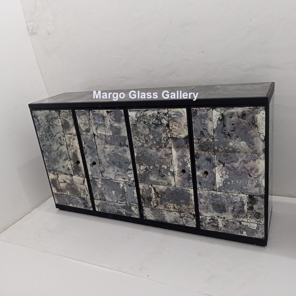 MG 006305 Cabinet Antique Miror uk 160 cm x 40 cm x 88 cm – Elegant antique mirror antique glass with gold frame handcrafted in Indonesia