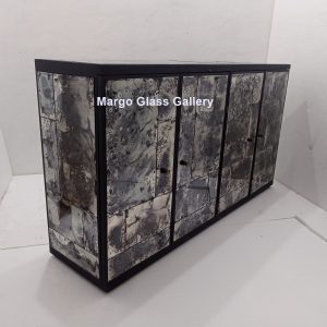 MG 006305 Cabinet Antique Miror uk 160 cm x 40 cm x 88 cm – Classic antique mirror antique glass with gold frame handcrafted in Indonesia