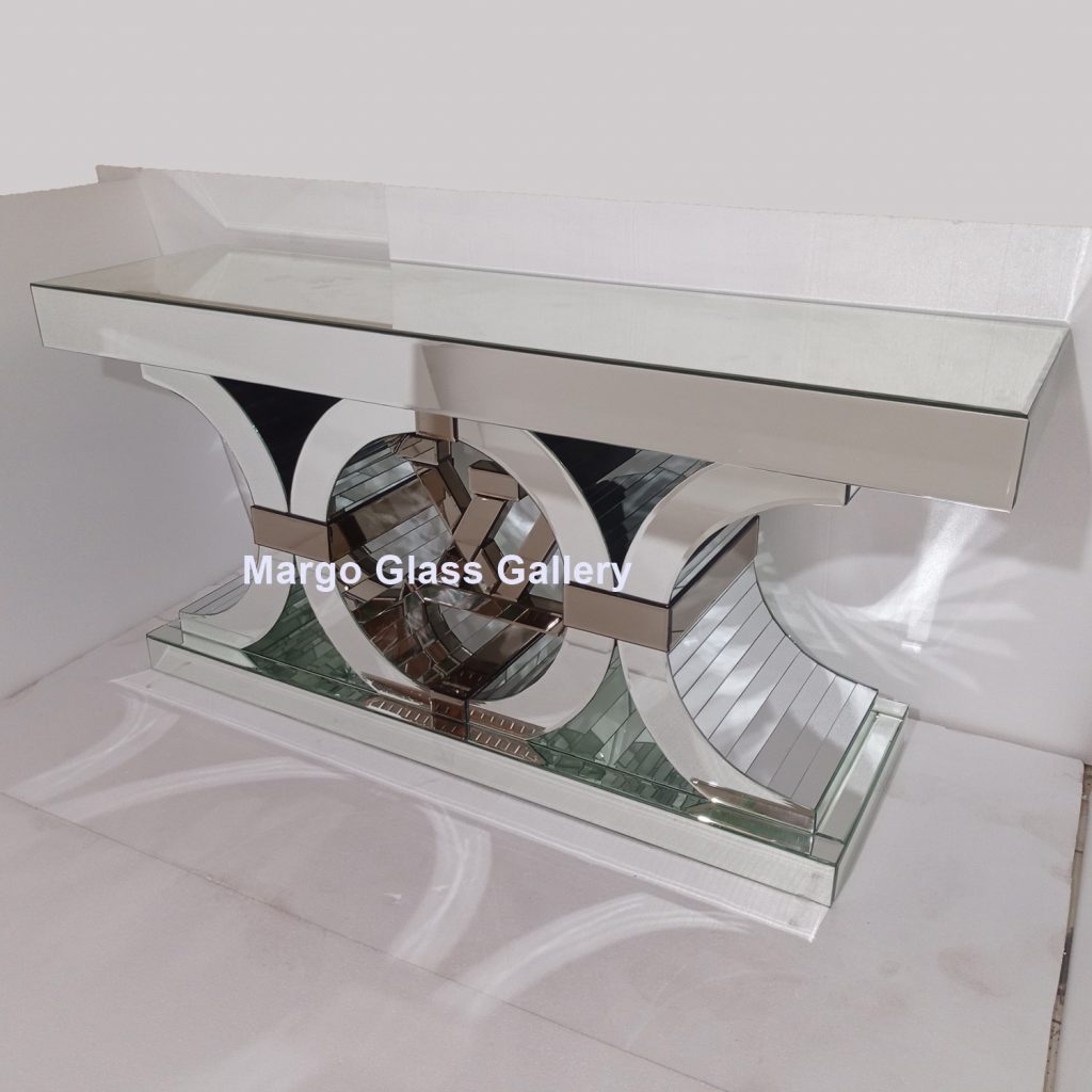 MG 006313 Table LV Uk 180 cm x 50 cm x 80 cm – Handcrafted handcrafted mirror premium quality glass with ornate frame handcrafted in Indonesia