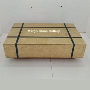 MG 006317 Coffe Table Gold Leaf Uk 141 x 81 x 43 cm – Artisan handcrafted mirror premium quality glass with ornate frame handcrafted in Indonesia