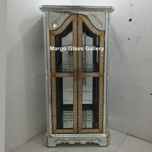 MG 006318 Lemari Uk 101 x 51 x 202 cm – Elegant handcrafted mirror premium quality glass with ornate frame handcrafted in Indonesia
