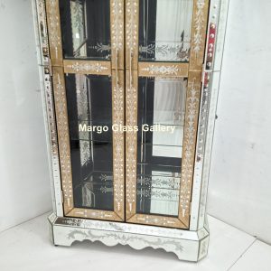 MG 006318 Lemari Uk 101 x 51 x 202 cm – Handcrafted handcrafted mirror premium quality glass with ornate frame handcrafted in Indonesia
