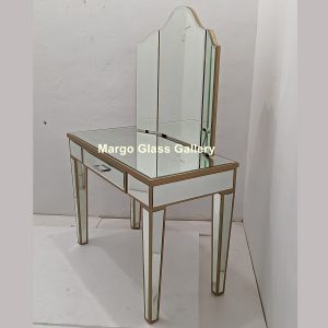 MG 006322 Make up Table Mirror Uk 103 cm x 53 cm x 78 cm Cermin 80 cm x 70 cm – Classic decorative mirror mirror premium quality glass with ornate frame handcrafted in Indonesia