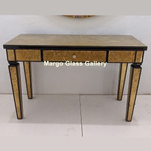 MG 006327 Verre Eglomise Mirror 120 cm x120 cm Table WDH 120 cm x 40 cm x 75 cm – Artisan eglomise mirror silver eglomise glass handcrafted in Indonesia