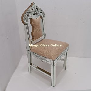 MG 006332 Chair Mirror Set Desk 50 cm x 48 cm x 108 cm – Classic decorative mirror mirror premium quality glass with ornate frame handcrafted in Indonesia