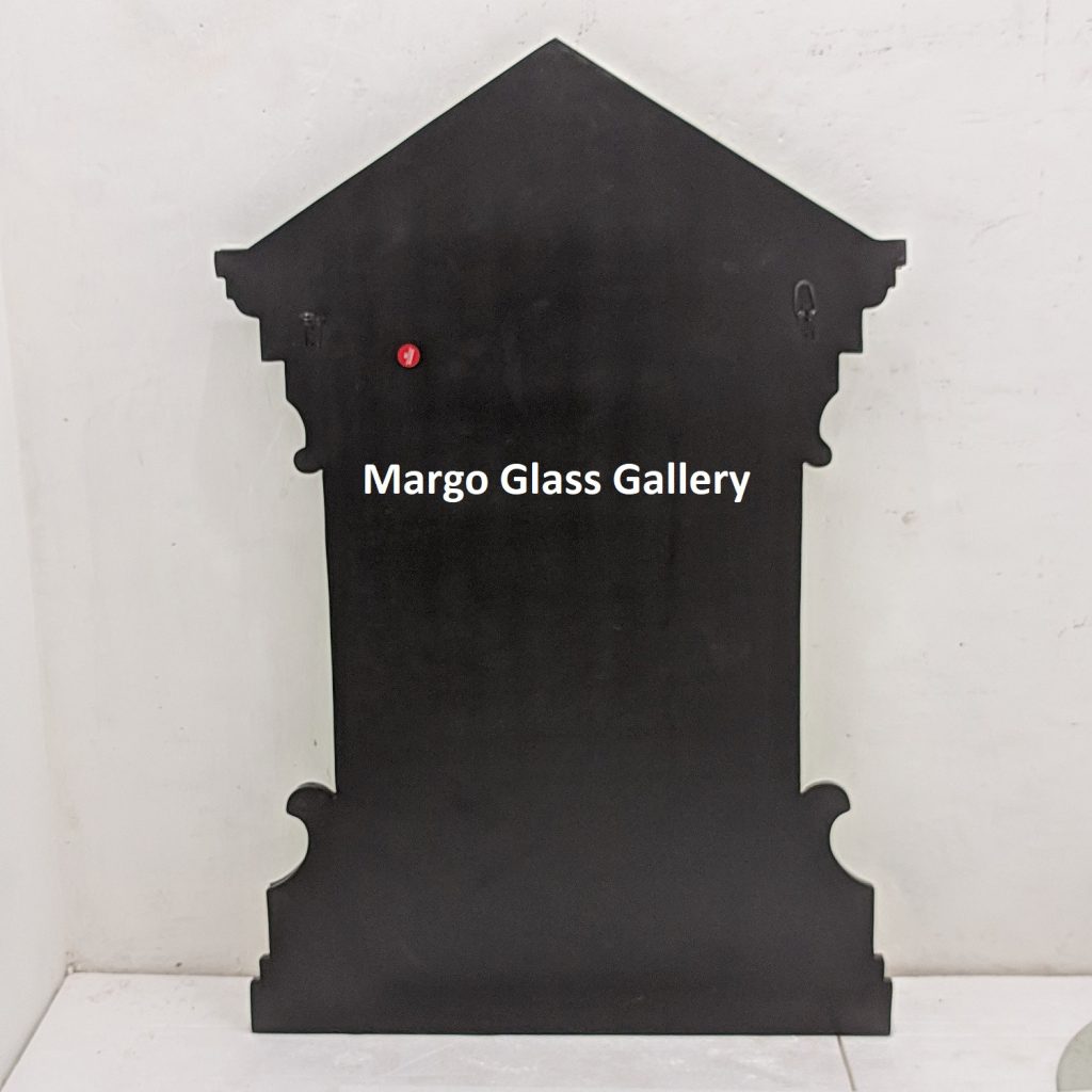 MG 080100 Venetian Mirror overall 121 cm x 80 cm – Handcrafted venetian mirror hand-etched glass with ornate frame handcrafted in Indonesia