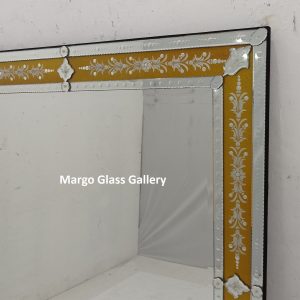 MG 080103 Venetian Wall Mirror List Gold Uk 160 cm x 151 cm – Premium venetian mirror hand-etched glass with ornate frame handcrafted in Indonesia