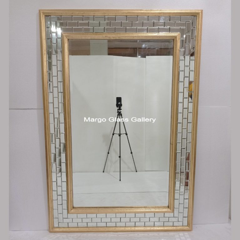 Beaded wall mirrors