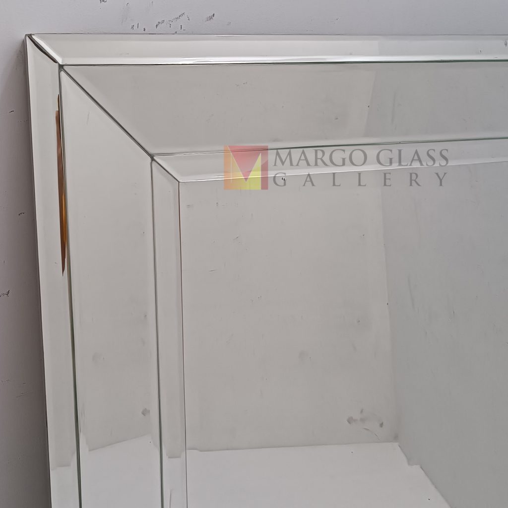 Modern Rectangle Wall Mirror Tray – Luxury decorative mirror mirror premium quality glass with ornate frame handcrafted in Indonesia