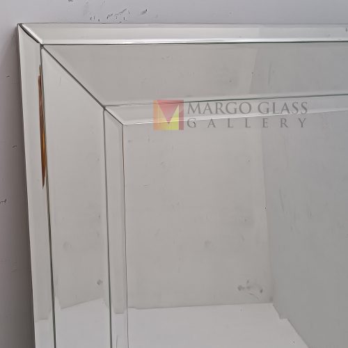 Modern Rectangle Wall Mirror Tray – Luxury decorative mirror mirror premium quality glass with ornate frame handcrafted in Indonesia