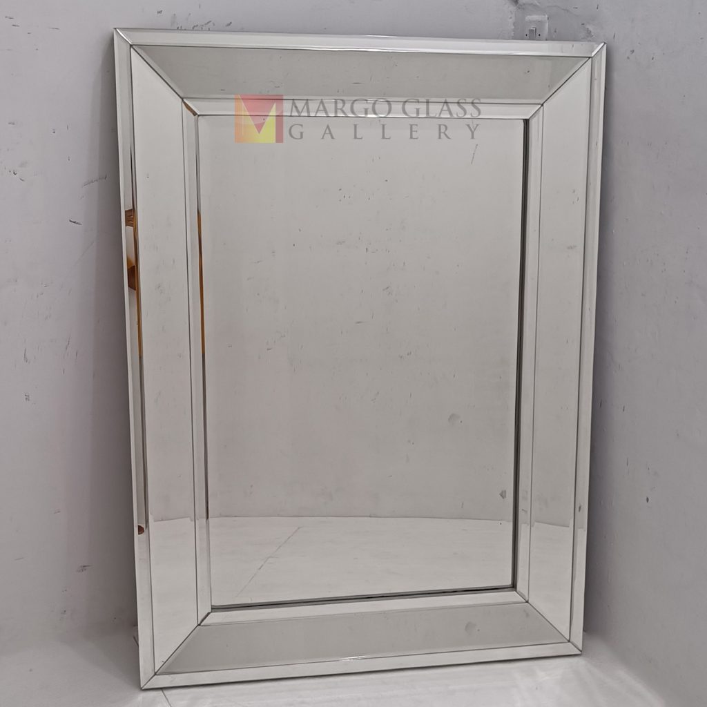 Modern Rectangle Wall Mirror Tray – Classic decorative mirror mirror premium quality glass with ornate frame handcrafted in Indonesia