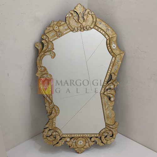 Venetian Mirror Gold Contemporer MG 080111