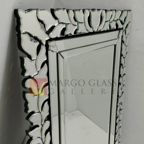 MG 080112 Full Lenght Mirror Rectangular Full crown Size 114 x 80 cm – Luxury decorative mirror mirror premium quality glass with ornate frame handcrafted in Indonesia