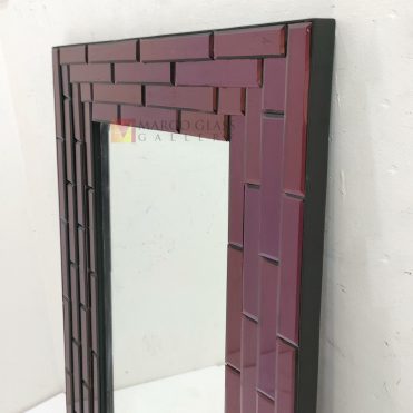 Modern Wall Mirror List Purple