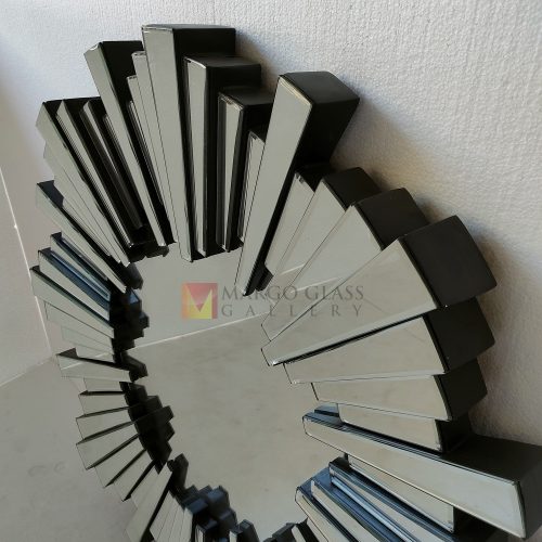 Sunbrun Wall Mirror – Handcrafted decorative mirror mirror premium quality glass with ornate frame handcrafted in Indonesia