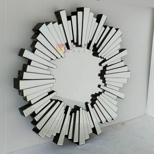 Sunbrun Wall Mirror – Elegant decorative mirror mirror premium quality glass with ornate frame handcrafted in Indonesia