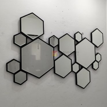 Modern Mirror Hexagonal