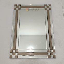 Modern Rectangle Mirror – Elegant decorative mirror mirror premium quality glass with ornate frame handcrafted in Indonesia