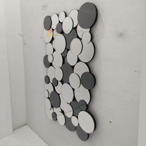 Round Wall Mirror Contemporer – Classic decorative mirror mirror premium quality glass with ornate frame handcrafted in Indonesia