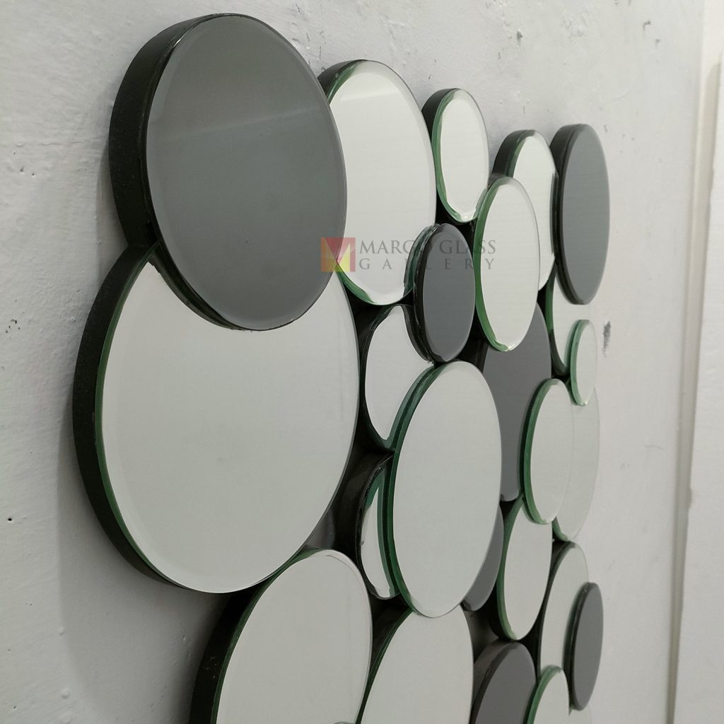 Round Wall Mirror Contemporer – Handcrafted decorative mirror mirror premium quality glass with ornate frame handcrafted in Indonesia