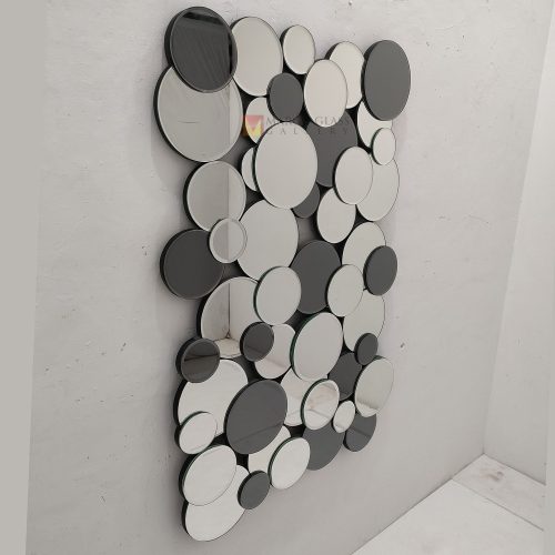 Round Wall Mirror Contemporer – Premium decorative mirror mirror premium quality glass with ornate frame handcrafted in Indonesia