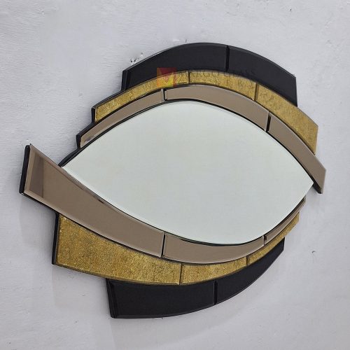 Deco Mirror Contemporered – Handcrafted decorative mirror mirror premium quality glass with ornate frame handcrafted in Indonesia