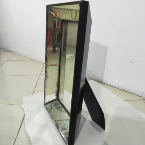 Stand on the table antique mirror – Premium antique mirror antique glass with gold frame handcrafted in Indonesia