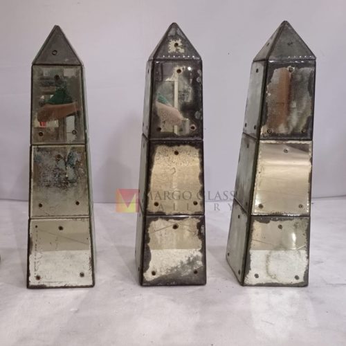 Obelish Antique – Handcrafted antique mirror antique glass with gold frame handcrafted in Indonesia