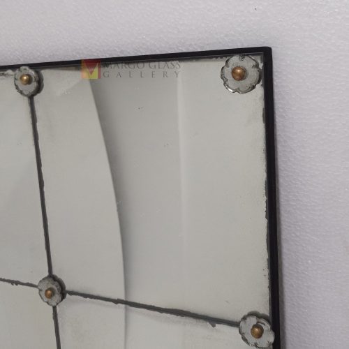 Antique Mirror Panel Large – Artisan antique mirror antique glass with gold frame handcrafted in Indonesia