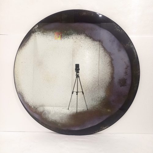 Round Antique Mirror MG 014452