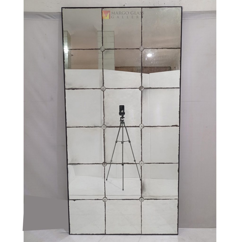 Rectangle Mosaic Mirror – Luxury decorative mirror mirror premium quality glass with ornate frame handcrafted in Indonesia