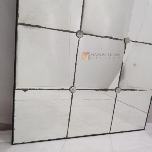 Rectangle Mosaic Mirror – Classic decorative mirror mirror premium quality glass with ornate frame handcrafted in Indonesia