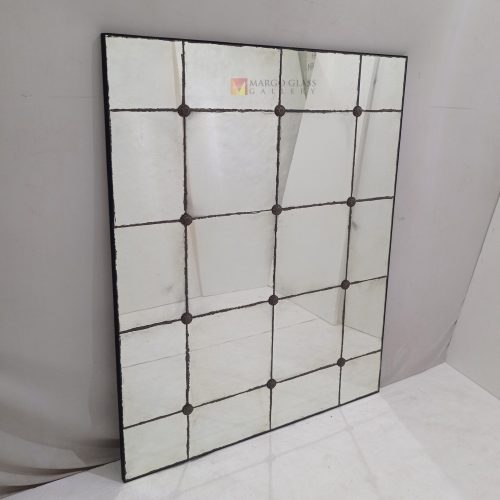 Mirror Mozaic Antique – Classic antique mirror antique glass with gold frame handcrafted in Indonesia