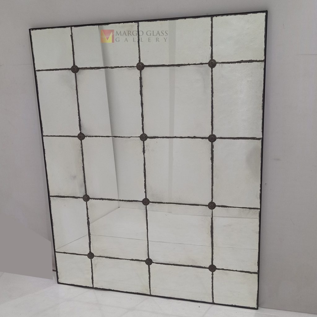 Mirror Mozaic Antique – Premium antique mirror antique glass with gold frame handcrafted in Indonesia