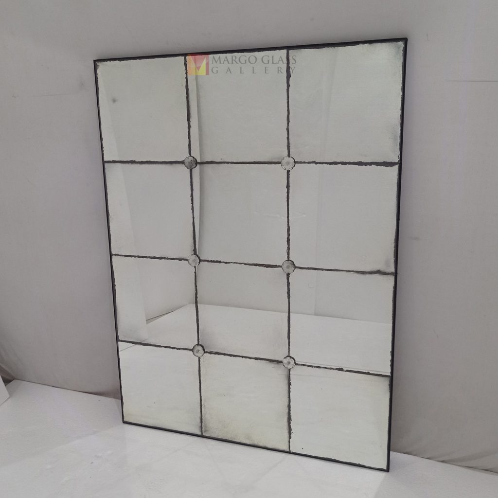 Antique Mirror Mozaic – Luxury antique mirror antique glass with gold frame handcrafted in Indonesia