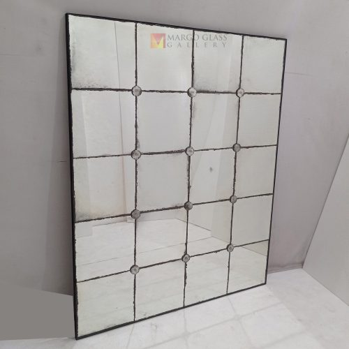 Antique Mirror Mozaik – Elegant antique mirror antique glass with gold frame handcrafted in Indonesia