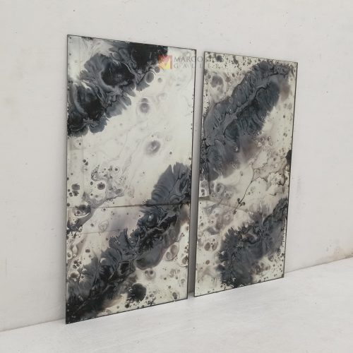 Antique wall mirror – Classic antique mirror antique glass with gold frame handcrafted in Indonesia