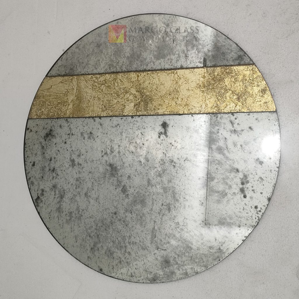 Round Wall Mirror – Elegant decorative mirror mirror premium quality glass with ornate frame handcrafted in Indonesia
