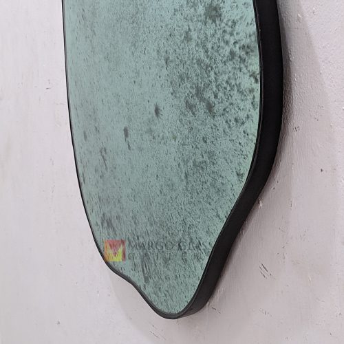 Wall Mirror Contemporer Green – Classic decorative mirror mirror premium quality glass with ornate frame handcrafted in Indonesia