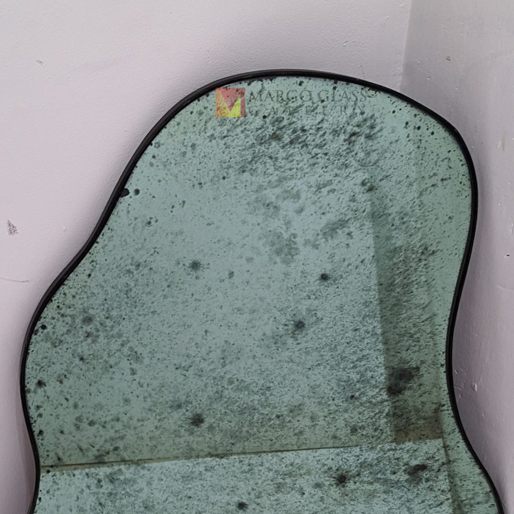 Wall Mirror Contemporer Green – Luxury decorative mirror mirror premium quality glass with ornate frame handcrafted in Indonesia
