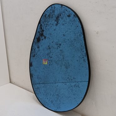 Wall Mirror Contemporer Blue Antique
