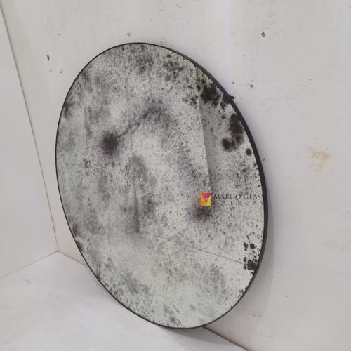 Antique Round Mirror Metal Frame Elegant Handmade Indonesia – Luxury antique mirror antique glass with gold frame handcrafted in Indonesia